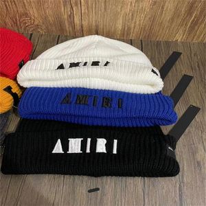 Knitted Hat Designer Beanie Cap Mens Autumn Winter Caps Luxury Skull Caps Casual Fitted 15 colors