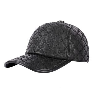 Surface tricotée authentique mouton leter hommes Bascailleur Business Style Winter Dada CAP HAUTE QUALITÉ SKULL Femme Visor Hat 240423