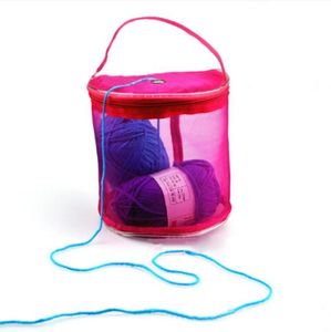 Sac à tricotage Rangement en nylon Sac de fil de fil Organisateur de fil Crochet Sac 1223856