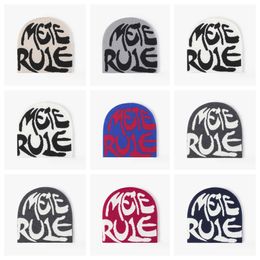 Bonnets tricotés chapeau hommes femmes paragraphe qualité casquette Mea Culpa chaud mode cent prendre casquette froide pour les femmes Streetwear chapeaux accessoire