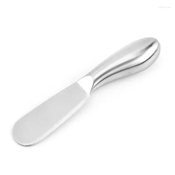 Cuchillos 1 Uds cuchillo de mantequilla de acero inoxidable queso postre mermelada crema crema herramientas herramientas para hornear accesorios de cocina