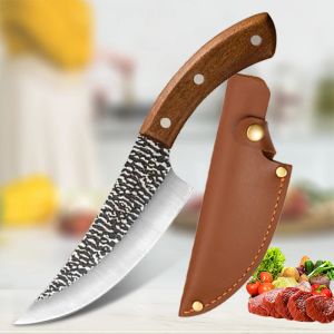 Couteaux 5 pouces à désossin tranchants outil de coupe de cuisine outil de coupe en acier inoxydable époute outils de couteau barbecue couteaux couteaux à couteaux