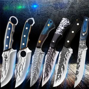 Couteaux multifonctions faits à la main, couteau de barbecue tranchant, outils de barbecue, ensemble de couteaux, outils à main professionnels