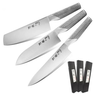 Couteaux de Chef en acier inoxydable, Barbecue couperet à viande, couteau à Sushi de haute dureté, couteau Santoku, couteau de cuisine, outils de cuisine