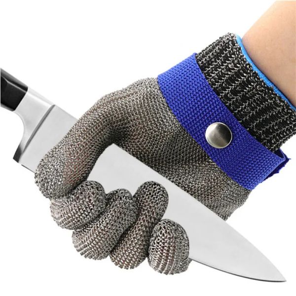 Couteaux gants en acier inoxydable