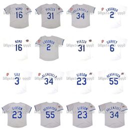 Kob Vintage La Baseball 1981 Lasorda Jersey Kirk Gibson Orel Hershiser Fernando Valenzuela Hideo Nomo Steve Sax Steve Garvey Jackie 50th Patch