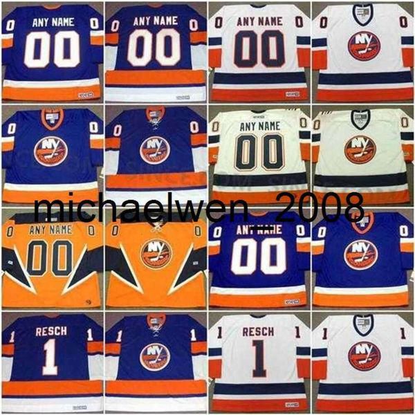 Kob Weng Mens Womens Youth New York Jersey personnalisé avec n'importe quel numéro de nom vintage CCM Jerseys de hockey à l'ancienne personnalisés All Stiched