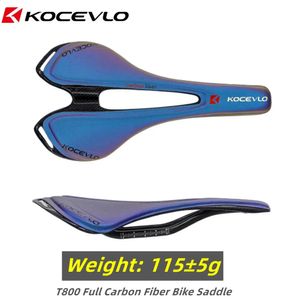 KOCEVLO – selle de vélo de route entièrement en fibre de carbone, coussin de siège, décoloration, pièces de cyclisme, 240131