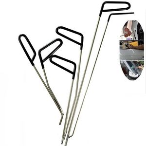 Koevoeten Auto Verveloos Uitdeuken Staven Automotive Koevoet Duwstangen Haken Auto Deuk Reparatie Hagel Remover Haken Staaf 6 stks/set