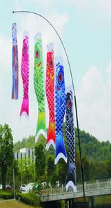 Koinobori Koi NOBORI CARP WINDSOCKS STREATERS COLORFURFUR FISH Decoration Med Fish Kite Flag Decord Wall Decor 40cm 55cm 70cm 16882186