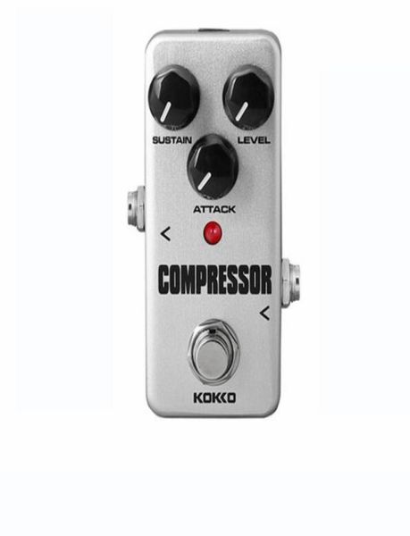 KOKKO FCP2 Compresor Pedal de efectos de guitarra Mini efectos de bajo eléctrico Ture Bypass 6157727