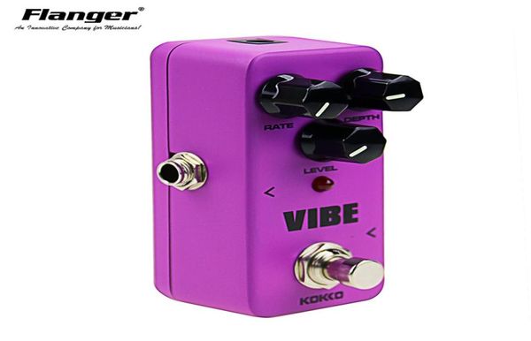 Kokko Fuv2 Mini pédale Vibe analogique Guitare Rotary Guitare Electric Guitar Pédal Guitar Parts3065756