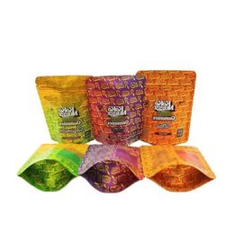 Koko Nuggz Sacs d'emballage Pastèque Zip Lock Pack refermable Emballage de détail Sac Mylar 600mg Qaekb