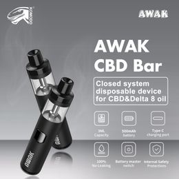 Dispositif rechargeable de conception de stylo Komodo AWAK 3 ml pour la vente en gros ou au détail