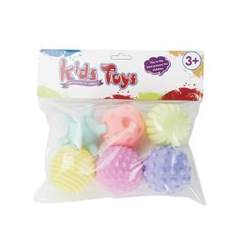 Konig Kids Sensory Hand Grabbing Getextureerde multi -ballet kleurrijk baby tactiele ballen speelgoed