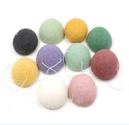 Konjac Sponge Puff Herbal Sponges faciaux purs Pure Natural Konjac Veberable Fiber fabriquant des outils de nettoyage pour le visage et le corps KB4055471624