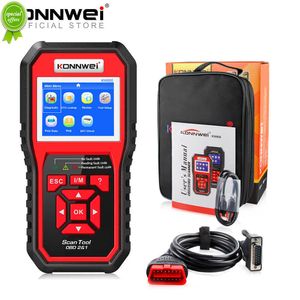 KONNWEI KW850 OBD2 escáner automotriz lector de código de error escáner de diagnóstico de coche ODB2 herramienta de diagnóstico de coche escáner automático mejor OBD 2