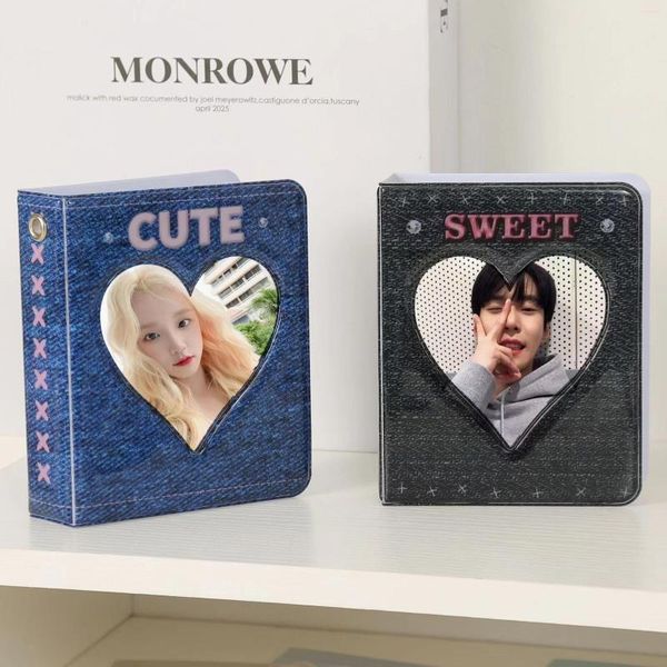 Corée 3 pouces Portable Polaroid Po Pocards Collect Book Kpop Organizer Storage School Papeterie