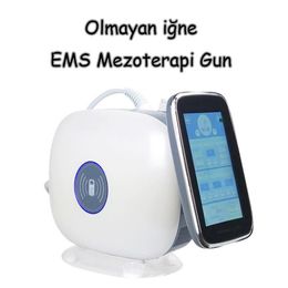 Korea Ems Facial Nano Mesogun Schoonheid Apparaat Microneedle Mesotherapie Machine Pijnloos Rf Naaldloos Pistool Voor Salon Use369