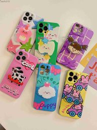 Korea Grappige Leuke Cartoon Grip Tok Kawaii Vinger Houder Griptok Mobiele Stand Socket Mobiel Ondersteuning Smart phone Accessoires L230619