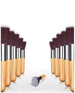 Makeuvré de maquillage à plat brosses plates à plat haut Soft Kabuki Brush Multifonction poudre de poudre EDM Brosse de fondation M293139884