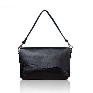 Koreaanse 2024 Toplaag koehide kleine tas voor dames casual crossbody minimalistische en trendy winkelen dating schouder