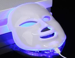 Coréen 7 couleurs LED Masque facial podynamique Soins Antiacne Resserrement cutané Retourning Remover Remover Beauty Equipment7090445