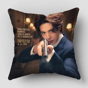 Actor coreano Lee Dong Wook Pillow Case de almohada de alta calidad Cubierta de almohada decorativa Decoración de bodas 0414