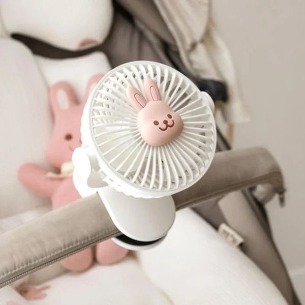Fan à poussette de bébé coréen mini-portable portable rechargeable éolien électrique ventilateurs de poche