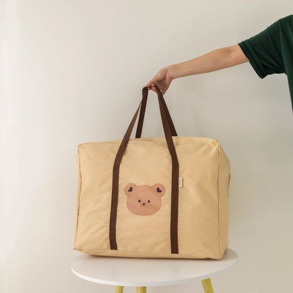 Sac à couches de bébé ours coréen grande capacité Sac de rangement de courtepointe de maternelle Momy Travel Luggage Sacs Organisateur d'Oxford portable