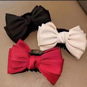 Haarclips Big Size Bow Hair Claw Sweet Kawaii Hairpin Claw Clamp Girls Hair Clips Hoofdkleding Vrouwen Haaraccessoires Mode Japans en Koreaanse hoofdkleding F002