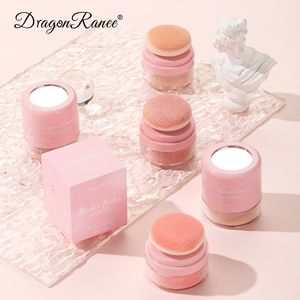 Palette de maquillage rose à coussin d'air, Blush coréen, Contour des joues, avec applicateur, bouffante, imperméable, teinte crème de boue