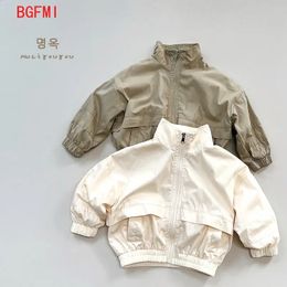 Ropa coreana para niños otoño 29Y abrigo de primavera chaqueta fina para niños abrigos de protección solar para niñas chaquetas para niños 240122