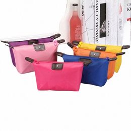 Korean Dumpling Small Cosmetic Bag Handtas Make -up Pouch Damesnecaria Cute Make Up Organizer Tassen voor dames gratis schip V8QA#
