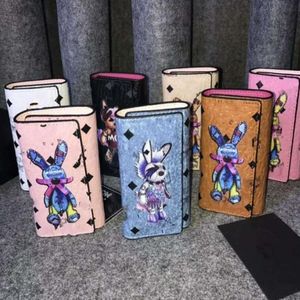 Coréen mode 3d dessin animé lapin imprimé portefeuille clés de haute qualité Cas de pick-up Cas 257k