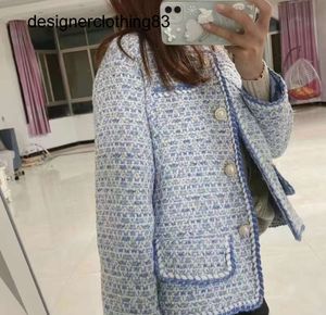 Koreaanse Vrouwelijke Witte Tweed Basic Jas Jas Dameskleding Bovenkleding mode Jassen Kanaalstijl Pak Cropped Gestreept Kawaii