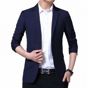 Koreaanse Fi Heren Blazer Lente Herfst Nieuwe Mannen Pakken Smart Casual Slim Fit Busin Profial Wear Heren Blazer Jas U9rk #