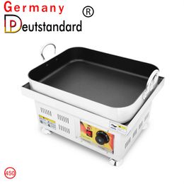 Korean Fried Rice Cake Machine Carrielin Desktop anti -aanbak elektrische verwarming Teppanyaki Noord -Koreaanse snackondernemerschap kookapparatuur