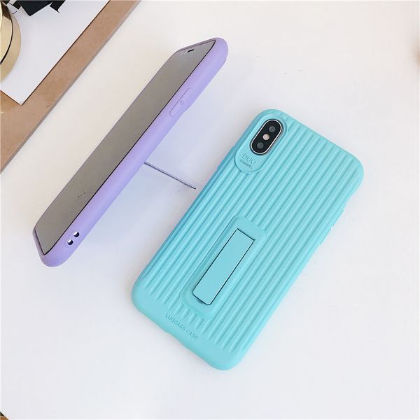 Coque de téléphone couleur bonbon coréenne inswind, étui en TPU pour iPhone X XS XR 6 6S 7 8 Plus pour iPhone XS MAX