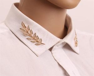 Bijoux coréens vent rétro arbre hommes et femmes broche universelle feuille chemise costume col épingles et broches entières épinglette 2207212168751