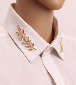 Koreaanse sieraden Wind Retro Tree Men and Women Universal Broche Leaf Shirt Suit Collar hele pennen en broches Rapel Pin 2207219229059
