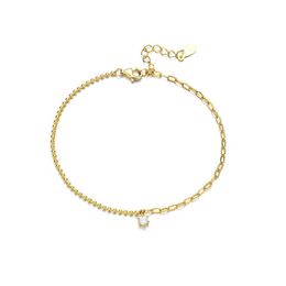 Koreaanse luxe armband voor vrouwen bruiloft cadeau goud kleur 925 zilveren ketting armbanden armbanden sieraden 021