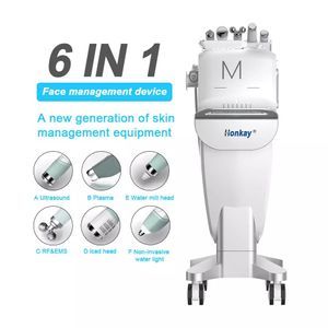 Coréen M6 Hydro Dermabrasion Machine de soins du visage Traitement de l'acné Merlan du visage Rajeunissement de la peau Équipement de salon de beauté