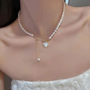 Collier de tour de cou de chaîne de perle coréenne pour femmes filles 2023 bijoux de bijouterie