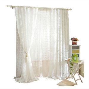 Style princesse coréenne blanc rose fenêtre rideaux occultants pour salon filles literie chambre rideaux Cotinas para sala décoratif 327 R2