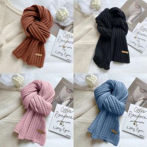 Koreaanse sjaals voor vrouwen in de herfst en winter verdikte thermische wollen breien studenten Japanse liefhebbers 231027 Wter Knittg