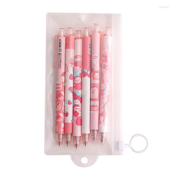 Fournitures scolaires coréennes dessin animé mignon crayon sans fin étudiant Kawaii stylos pour écrire ours papeterie