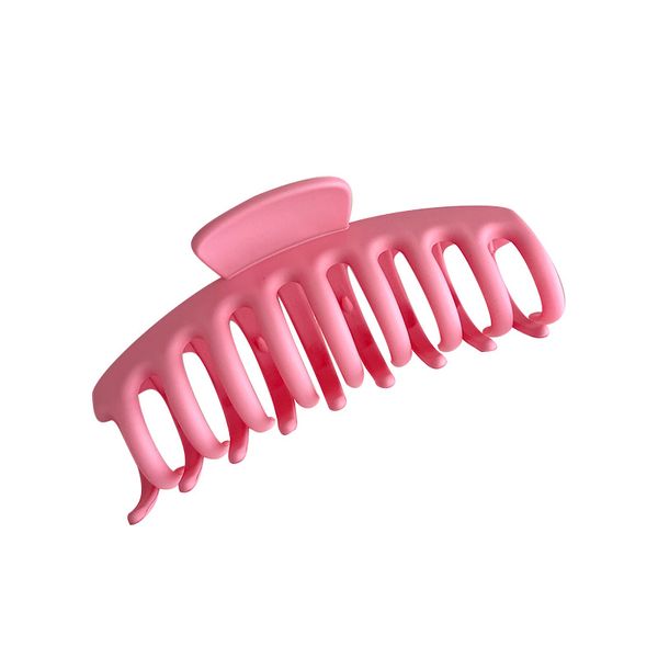 Favor de fiesta Coreano Sólido Big Hair Garras Elegante Frosted Acrílico Clips de pelo Horquillas Barrette Headwear para mujeres Accesorios para niñas