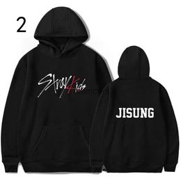 Korean Stray Kids Jisung Minho Felix Changbin Jeongin Bang Chan Seungmin Hyunjin Sweat-shirt à capuche décontracté HKD230725