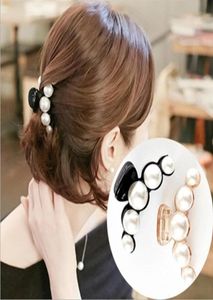 Girls de style coréen épingle à cheveux Perle Acryliques Accessoires de cheveux Adult Headress Fashion Big Clip Clip Clip Livraison322C6032795